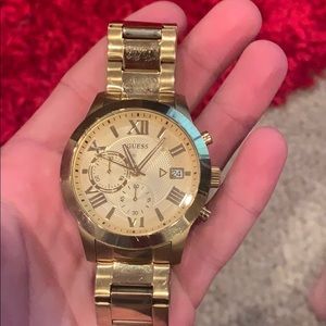 Guess gold watch